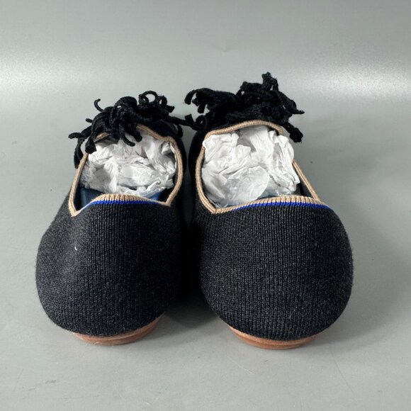 Rothy's Merino Tassel Loafers, Limited Edition in Black, Size 9 - Picture 7 of 13